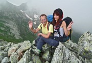 Sul monte CORNO STELLA (2620 m) in compagnia degli stambecchI l’8 agosto 2014  - FOTOGALLRY